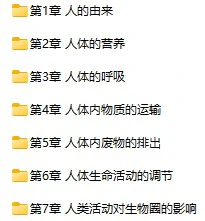 初中生物国家云课堂课件教案习题任务单