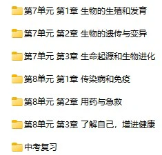 初中生物国家云课堂课件教案习题任务单