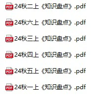 小学语文《单元知识盘点)》(1-6年级上下册)