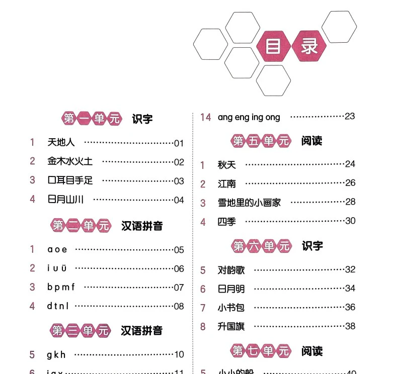 小学语文《三步预习单》(1-6年级上册)