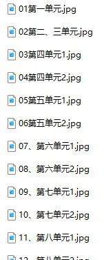 小学语文《思维导图》(1-6年级上册)