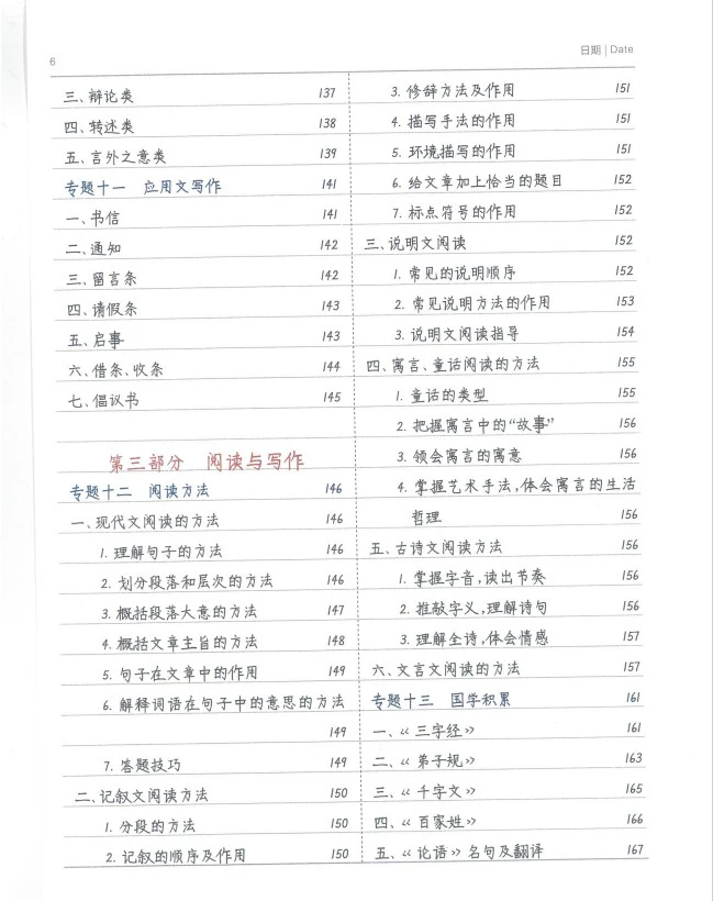 小学学霸笔记-语文