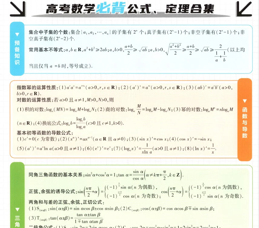 高中全科2026版《600分考点700分考法》pdf格式电子版