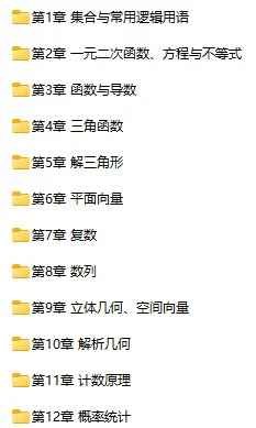 高中数学《必刷100讲》pdf格式电子版