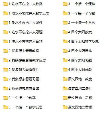 1-6下册语文课件教案(黄冈小状元docx,ppt电子版)