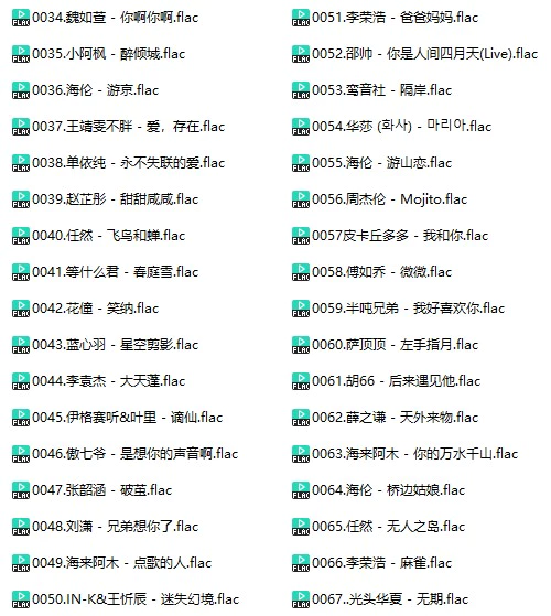 调音师定制无损抖音最新歌曲(车载音乐FLAC格式)