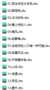 江智民《声音》(DTS格式环绕多声道无损音乐)