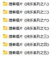 捷奏唱片《纯乐系列》(DTS格式环绕多声道无损音乐)