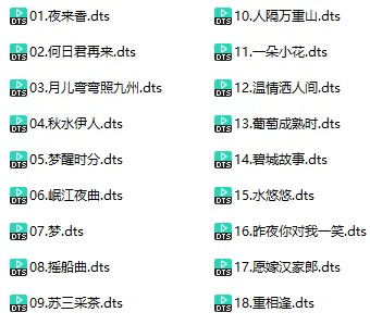 中国轻音乐《古早茶⑤》(DTS格式环绕多声道无损音乐)