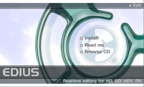 视频剪辑软件Edius 4.0中文版-A00235