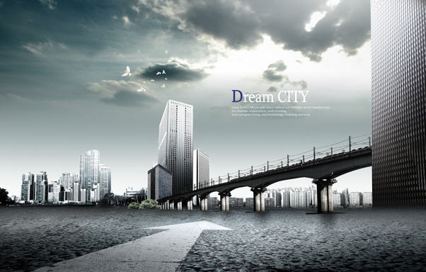 城市环境主题CS-0031-高清PSD分层素材图库