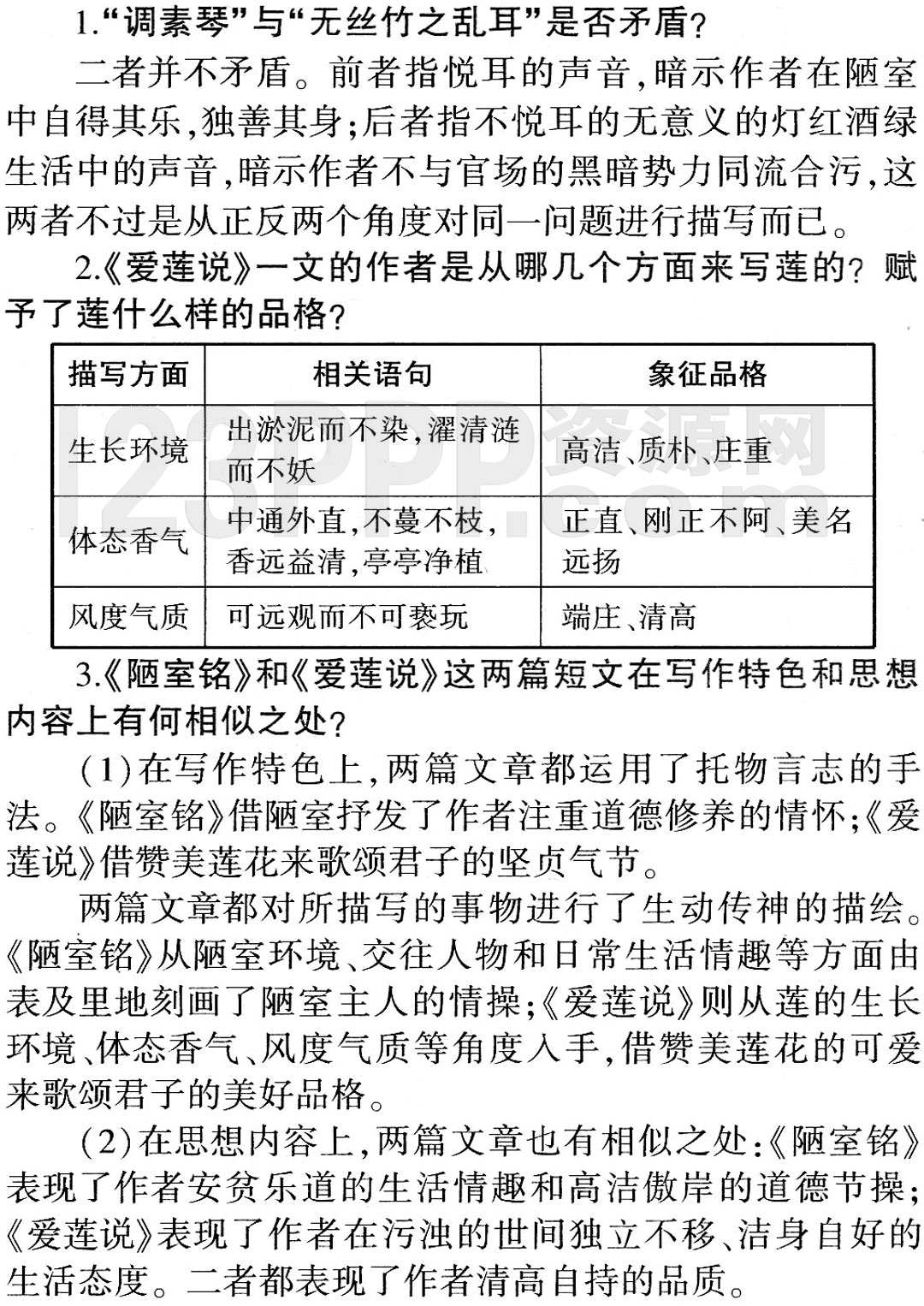 [短文两篇]-教材全解(作家作品|中心意旨|结构思路|表达技巧|重点难点|古今对译)
