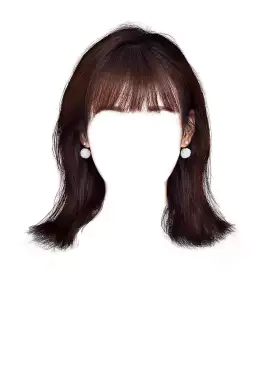 海马体证件照男生女生学生发型长发短发影楼后期PNG免抠PSD素材【013】