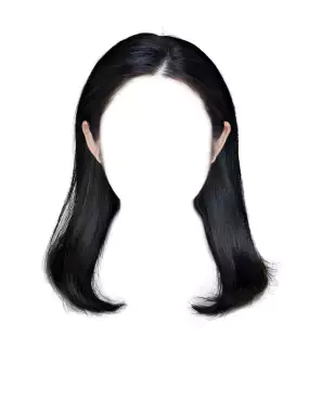 海马体证件照男生女生学生发型长发短发影楼后期PNG免抠PSD素材【054】