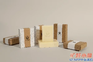 香皂手工皂肥皂包装VI提案展示效果智能贴图样机PSD设计素材模板【029】