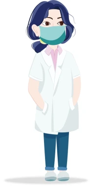 防疫医疗医生护士病毒口面罩元素场景插画png免扣PSD/AI设计素材【061】