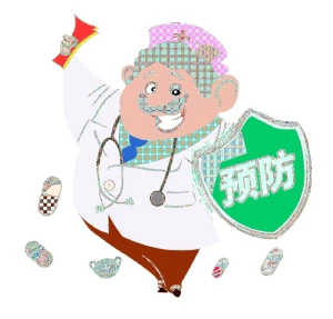防疫医疗医生护士病毒口面罩元素场景插画png免扣PSD/AI设计素材【389】