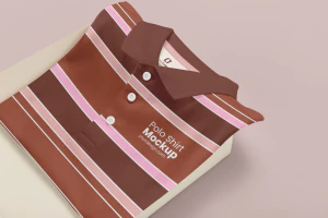 品牌衬衫短袖T恤VI提案展示印花设计效果智能贴图样机PSD设计素材【005】