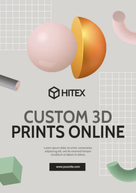 潮流3D立体元素图形主图详情页海报网站登录页模板PSD设计素材【016】