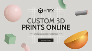 潮流3D立体元素图形主图详情页海报网站登录页模板PSD设计素材【020】