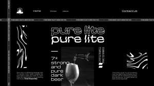 潮流酸性啤酒宣传海报主图详情页网站BANNER模板PSD分层设计素材【013】