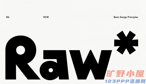 现代极简包豪斯几何风格Logo设计海报杂志标题英文字体安装包素材(006)
