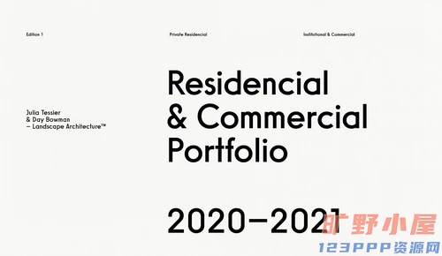 现代极简包豪斯几何风格Logo设计海报杂志标题英文字体安装包素材(010)