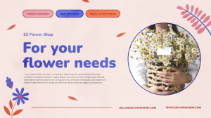 温馨花朵元素母亲节节日宣传网页海报模板PSD分层设计素材源文件【009】