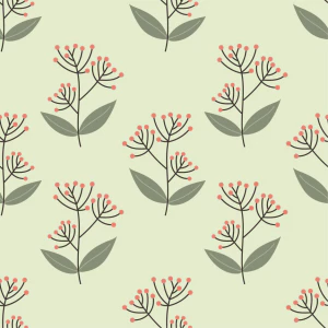 可爱卡通动物水果花卉植物实物元素无缝背景图片AI矢量设计素材【104】