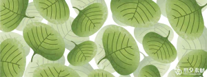 植物绿叶背景边框海报元素模板插画AI矢量设计素材【090】