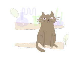 可爱卡通猫咪透明高清图片SVG PNG图片素材【031】
