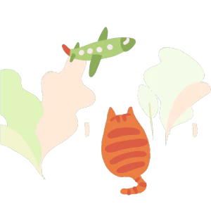可爱卡通猫咪透明高清图片SVG PNG图片素材【037】