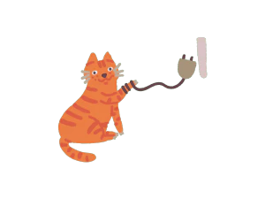 可爱卡通猫咪透明高清图片SVG PNG图片素材【038】
