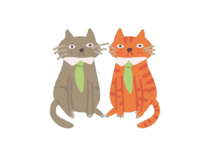 可爱卡通猫咪透明高清图片SVG PNG图片素材【044】