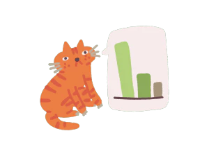 可爱卡通猫咪透明高清图片SVG PNG图片素材【047】