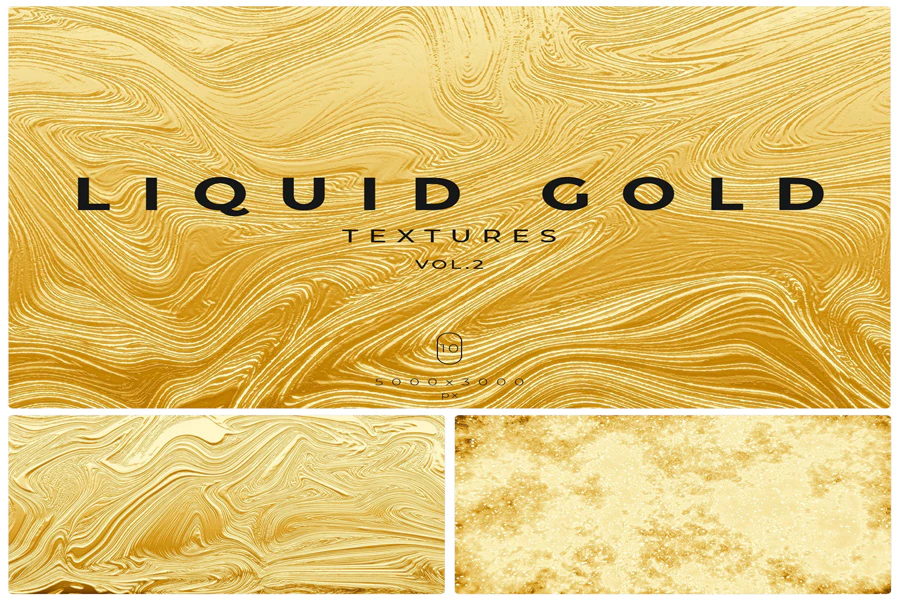 金箔金色液态特效背景图片高清JPG图片素材