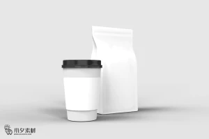 咖啡杯纸杯水杯杯子智能贴图文创样机模板PSD分层设计素材【002】
