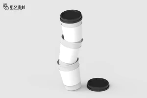 咖啡杯纸杯水杯杯子智能贴图文创样机模板PSD分层设计素材【020】
