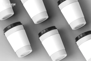 咖啡杯纸杯水杯杯子智能贴图文创样机模板PSD分层设计素材【028】