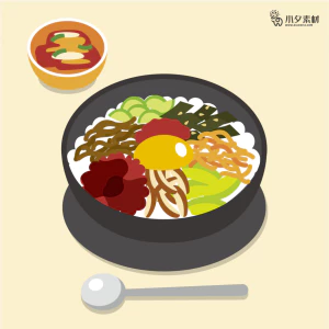 可爱卡通食品寿司中餐面条饺子插画AI矢量设计素材【068】