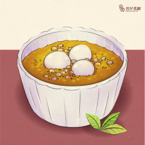 可爱卡通食品寿司中餐面条饺子插画AI矢量设计素材【116】
