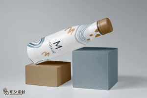 饮料牛奶瓶子纯净水矿泉水包装智能贴图样机模板PSD分层设计素材【029】