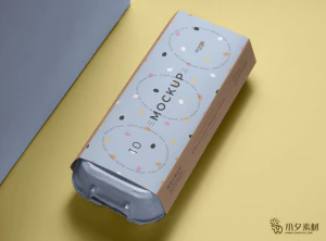 鸡蛋盒子包装智能贴图食品智能样机模板PSD分层设计素材【011】