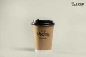 餐厅快餐西餐打包外卖咖啡品牌智能贴图文创样机模板PSD分层素材【001】