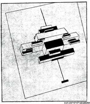 美式复古怀旧建筑人物黑白老照片剪报拼贴画剪贴画png免抠图素材【094】