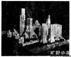 美式复古怀旧建筑人物黑白老照片剪报拼贴画剪贴画png免抠图素材【106】