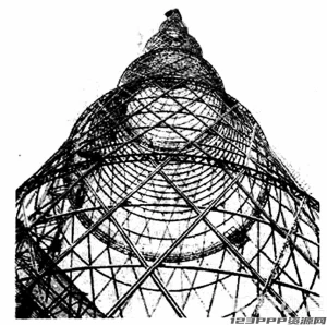 美式复古怀旧建筑人物黑白老照片剪报拼贴画剪贴画png免抠图素材【117】