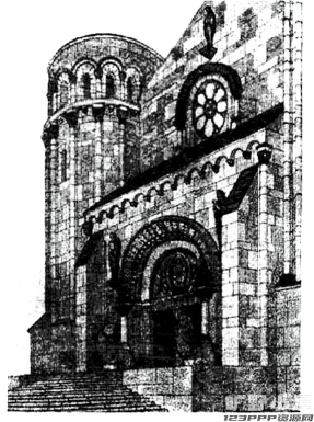 美式复古怀旧建筑人物黑白老照片剪报拼贴画剪贴画png免抠图素材【125】