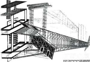 美式复古怀旧建筑人物黑白老照片剪报拼贴画剪贴画png免抠图素材【230】