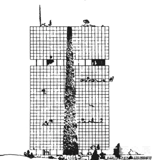 美式复古怀旧建筑人物黑白老照片剪报拼贴画剪贴画png免抠图素材【253】